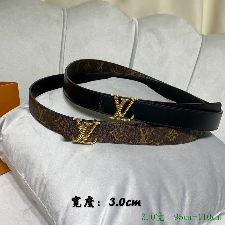 LV Belt 30mmX95-110cm 7D64
